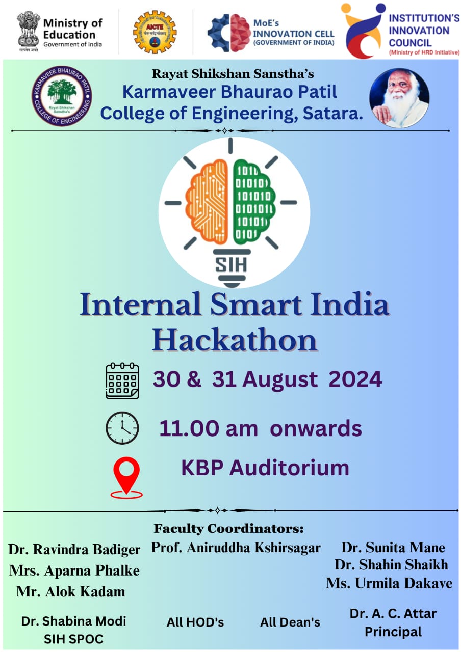 Internal Hackathon- Smart India Hackathon 2024